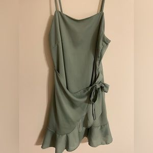 Altar’s State Sage Wrap Dress size small